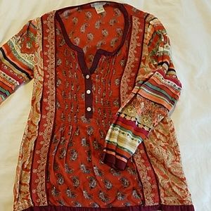 Lucky Brand Peasant Top